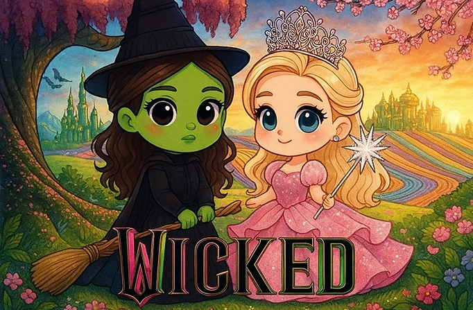 Livro de Colorir Wicked (PDF)