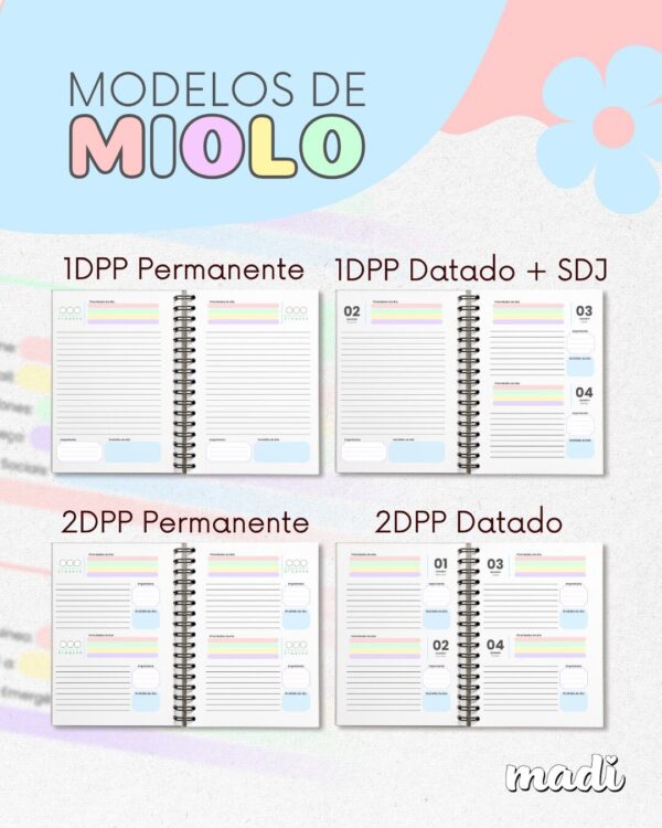 Coleção Agendas Candy Color 2026 - Madi - Imagem 3