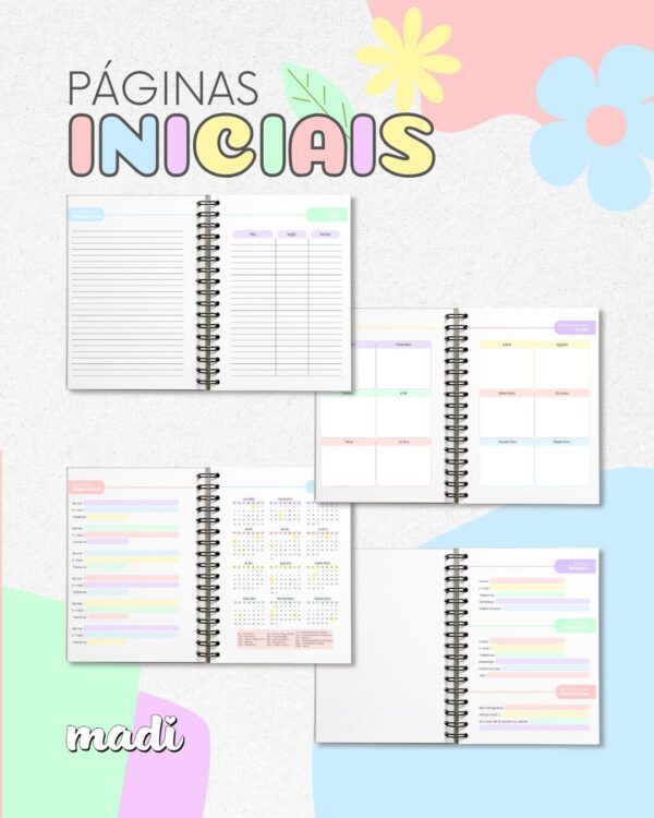 Coleção Agendas Candy Color 2026 - Madi - Imagem 2