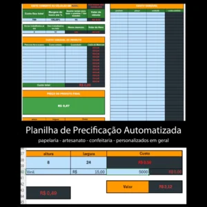 Planilha de Precificação