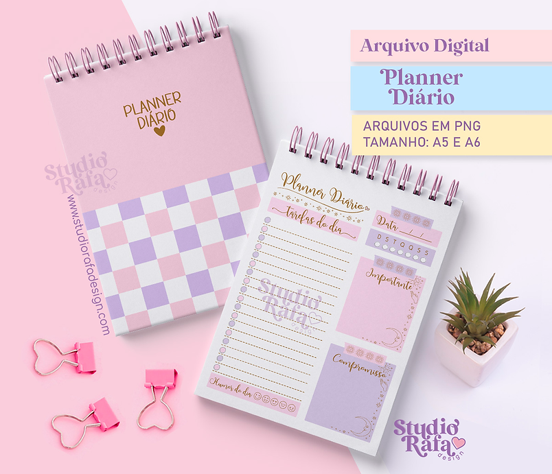 Planner Diário Místico #1 (arquivo digital)