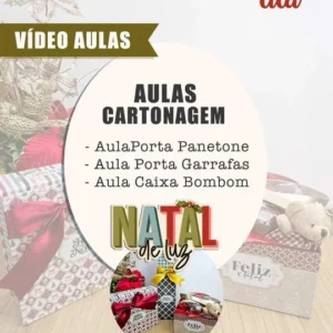 Natal de Luz – AULAS Cartonagem (Tita)