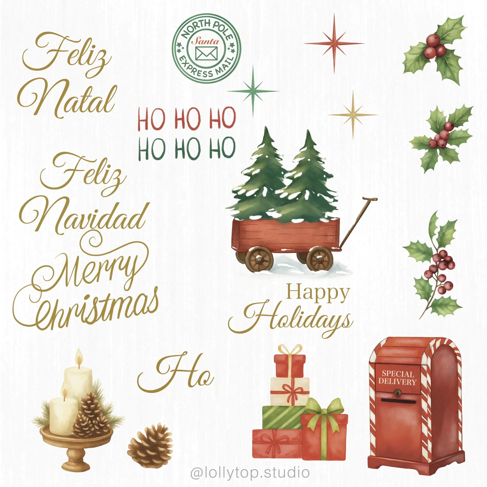 Kit digital Vila de Natal – Coleção completa - Imagem 6