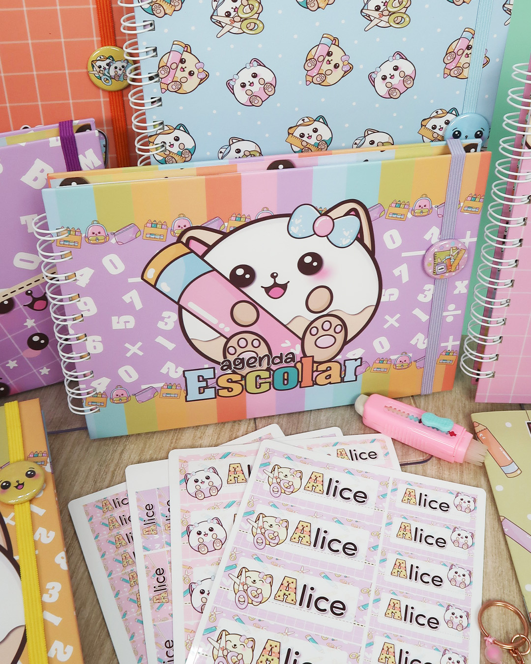 Coleção ESCOLAR 2026 – TOUCH TOUCH (Mimos Personalizados) - Imagem 8