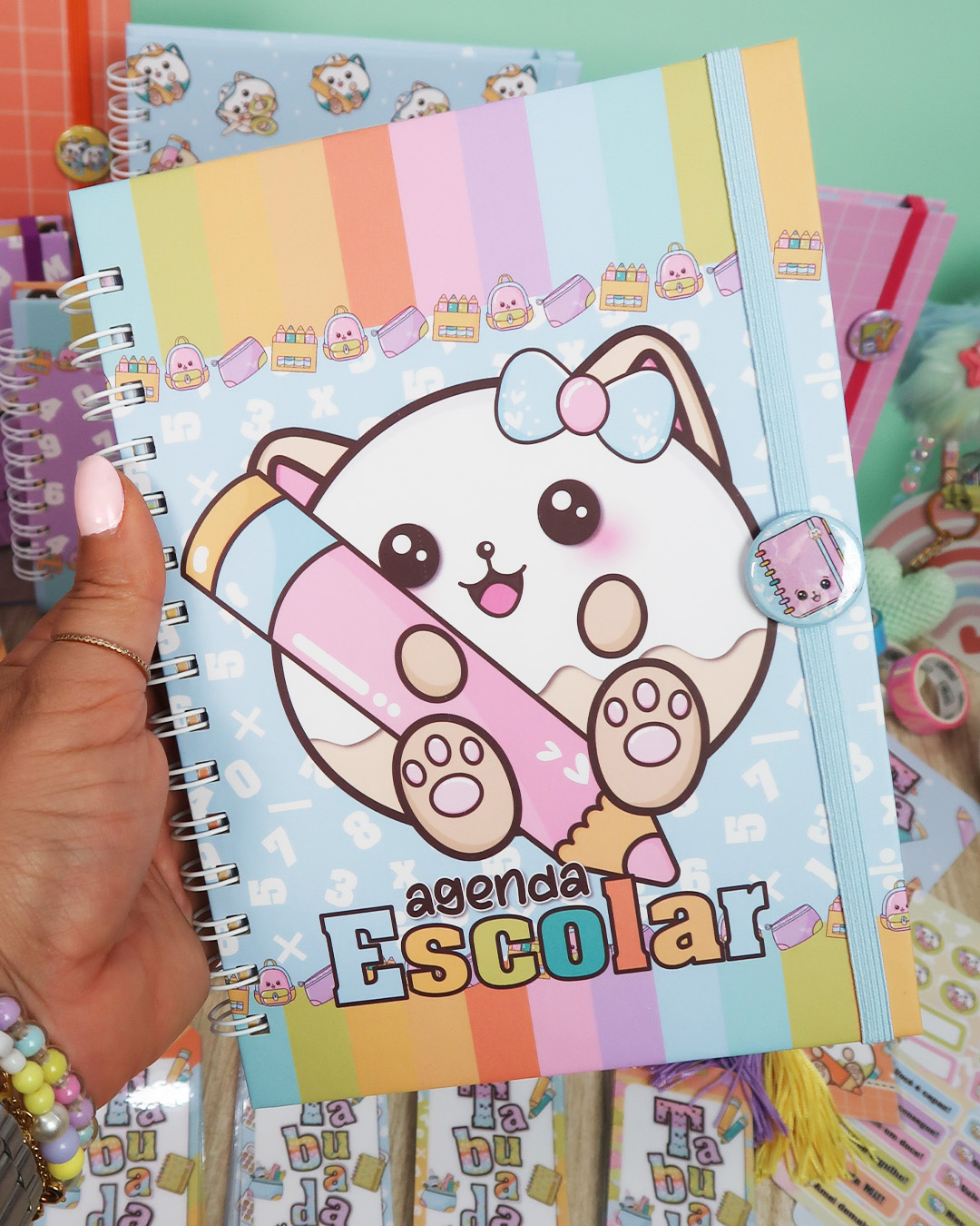 Coleção ESCOLAR 2026 – TOUCH TOUCH (Mimos Personalizados) - Imagem 18