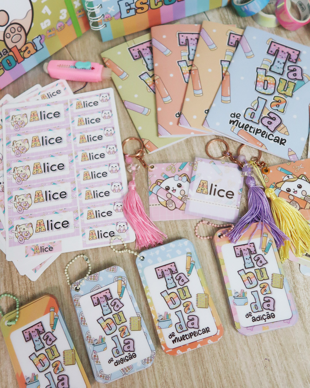 Coleção ESCOLAR 2026 – TOUCH TOUCH (Mimos Personalizados) - Imagem 20