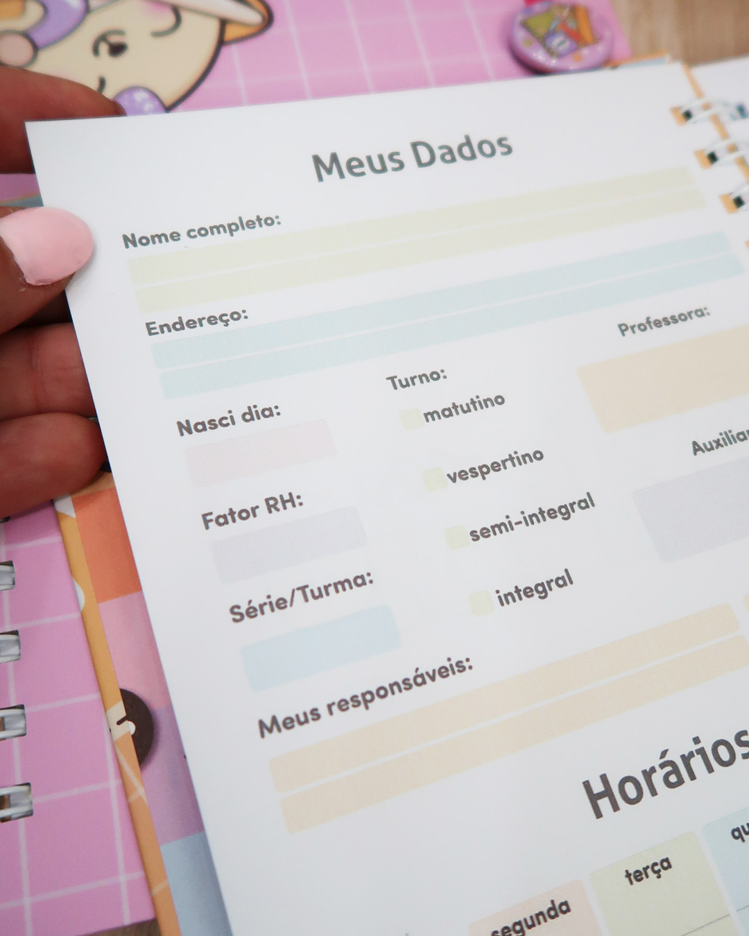 Coleção ESCOLAR 2026 – TOUCH TOUCH (Mimos Personalizados) - Imagem 25