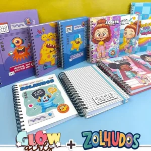 Escolar 2026 – Combão Encadernação Menina e Menino