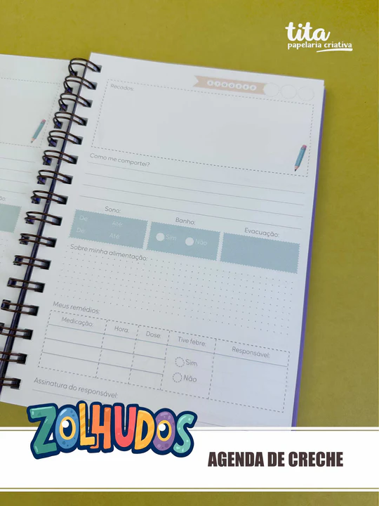 Escolar 2026 – Combão Encadernação Menina e Menino - tita - Imagem 5