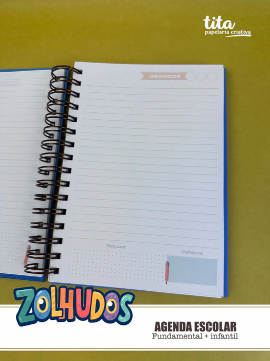 Escolar 2026 – Combão Encadernação Menina e Menino - tita - Imagem 9
