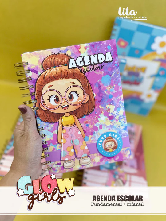 Escolar 2026 – Combão Encadernação Menina e Menino - tita - Imagem 23