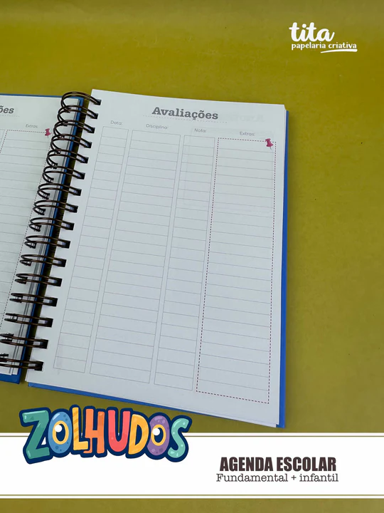 Escolar 2026 – Combão Encadernação Menina e Menino - tita - Imagem 7