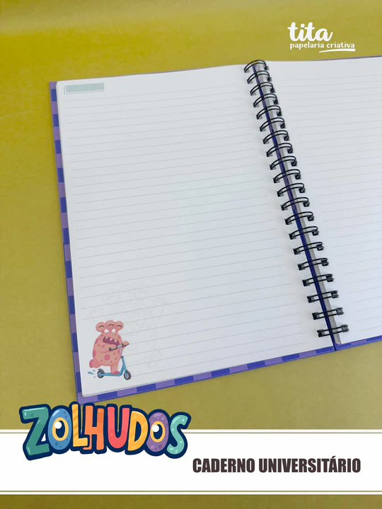 Escolar 2026 – Combão Encadernação Menina e Menino - tita - Imagem 19