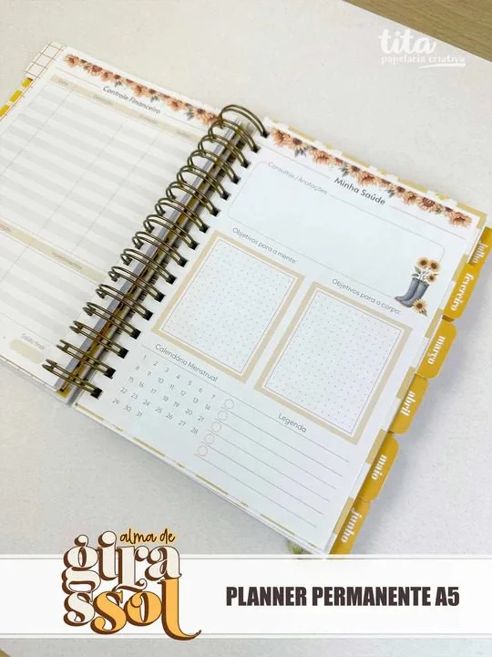 Alma de Girassol – Combo Encadernação (Tita) - Imagem 7