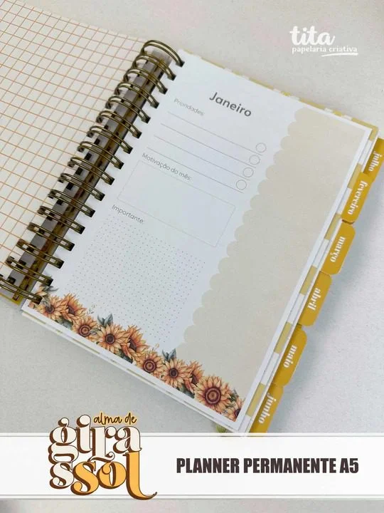 Alma de Girassol – Combo Encadernação (Tita) - Imagem 5