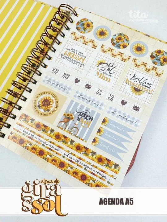 Alma de Girassol – Combo Encadernação (Tita) - Imagem 24