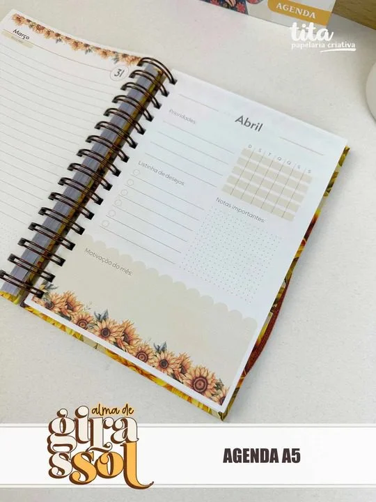 Alma de Girassol – Combo Encadernação (Tita) - Imagem 20