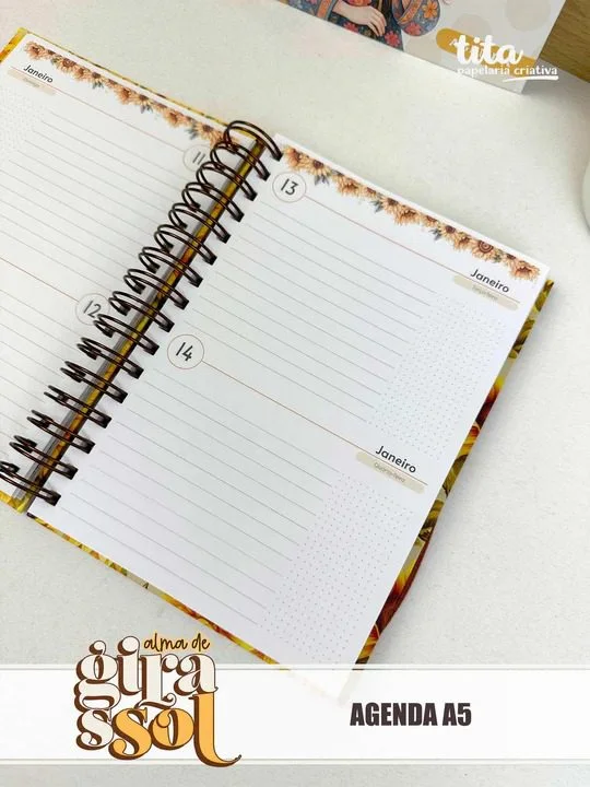 Alma de Girassol – Combo Encadernação (Tita) - Imagem 19