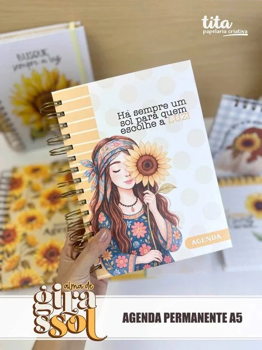Alma de Girassol – Combo Encadernação (Tita) - Imagem 17