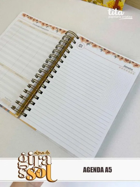 Alma de Girassol – Combo Encadernação (Tita) - Imagem 18