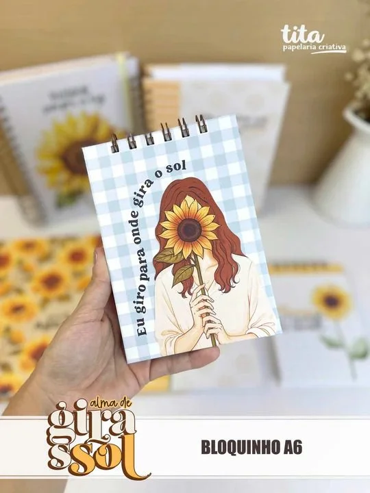 Alma de Girassol – Combo Encadernação (Tita) - Imagem 15