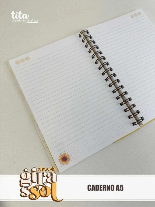 Alma de Girassol – Combo Encadernação (Tita) - Imagem 12