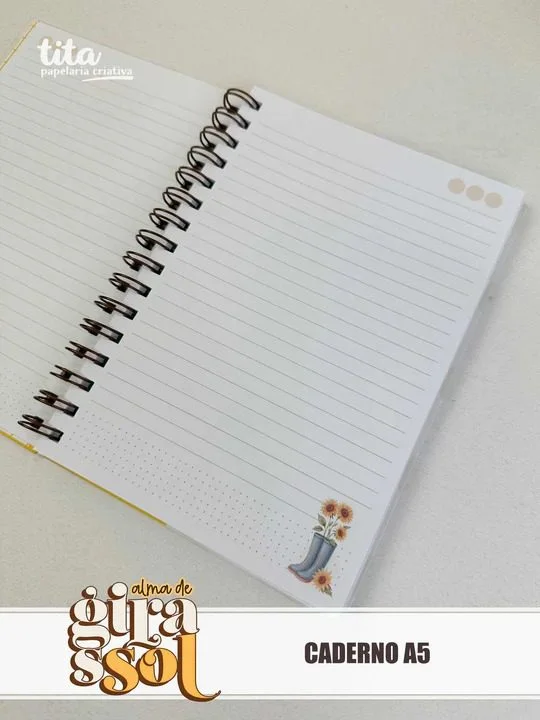 Alma de Girassol – Combo Encadernação (Tita) - Imagem 11