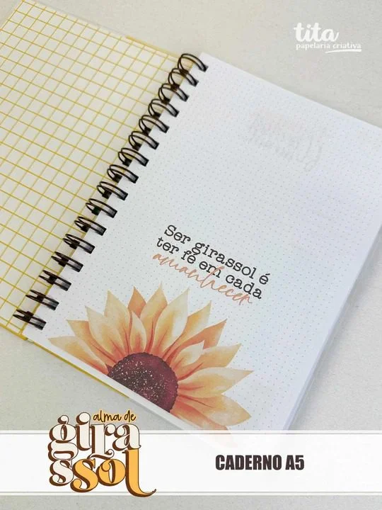 Alma de Girassol – Combo Encadernação (Tita) - Imagem 10
