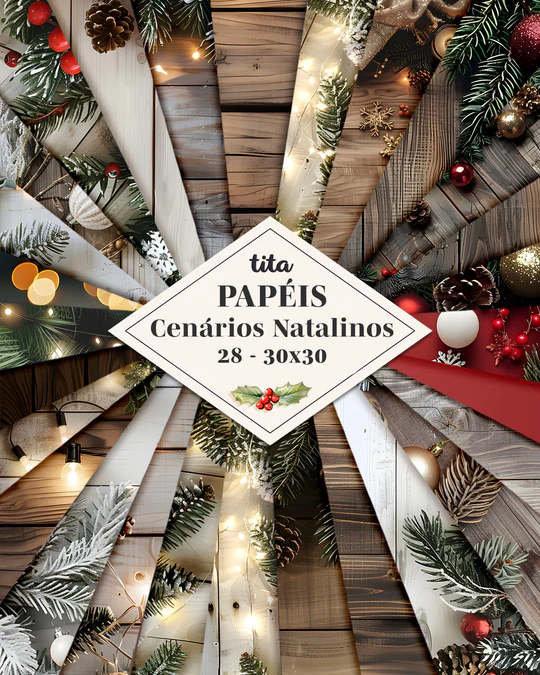 Natal de Luz 2025 – Combo Papéis 02 - Tita - Imagem 9