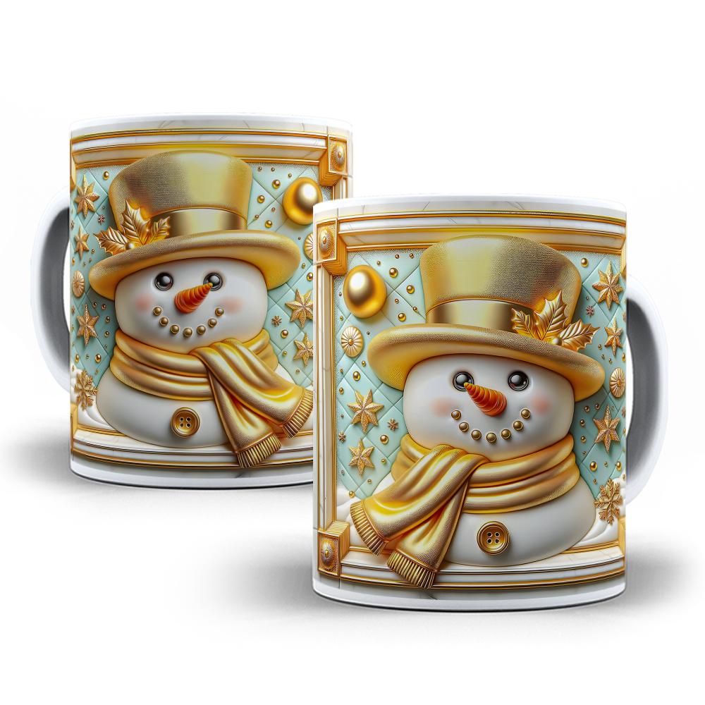 30 Artes para Caneca Boneco de Neve - Imagem 31