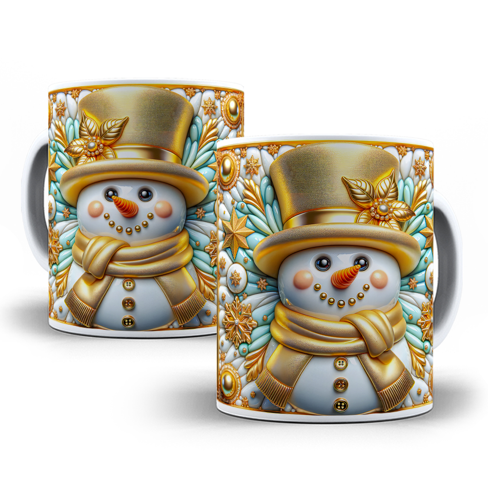 30 Artes para Caneca Boneco de Neve - Imagem 26