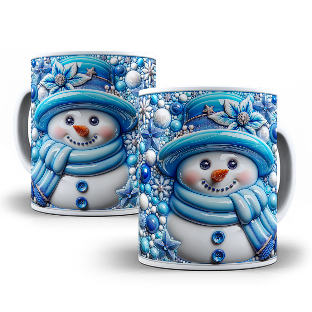 30 Artes para Caneca Boneco de Neve - Imagem 22