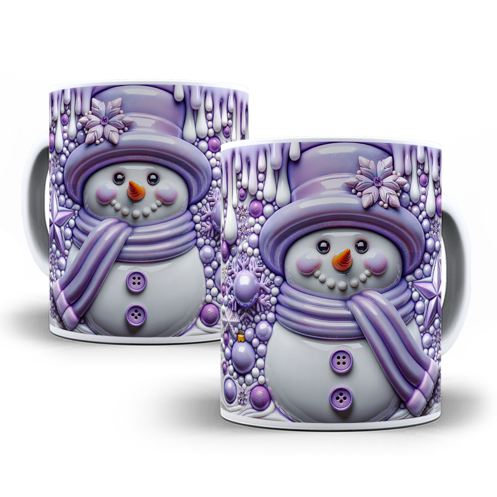 30 Artes para Caneca Boneco de Neve - Imagem 19