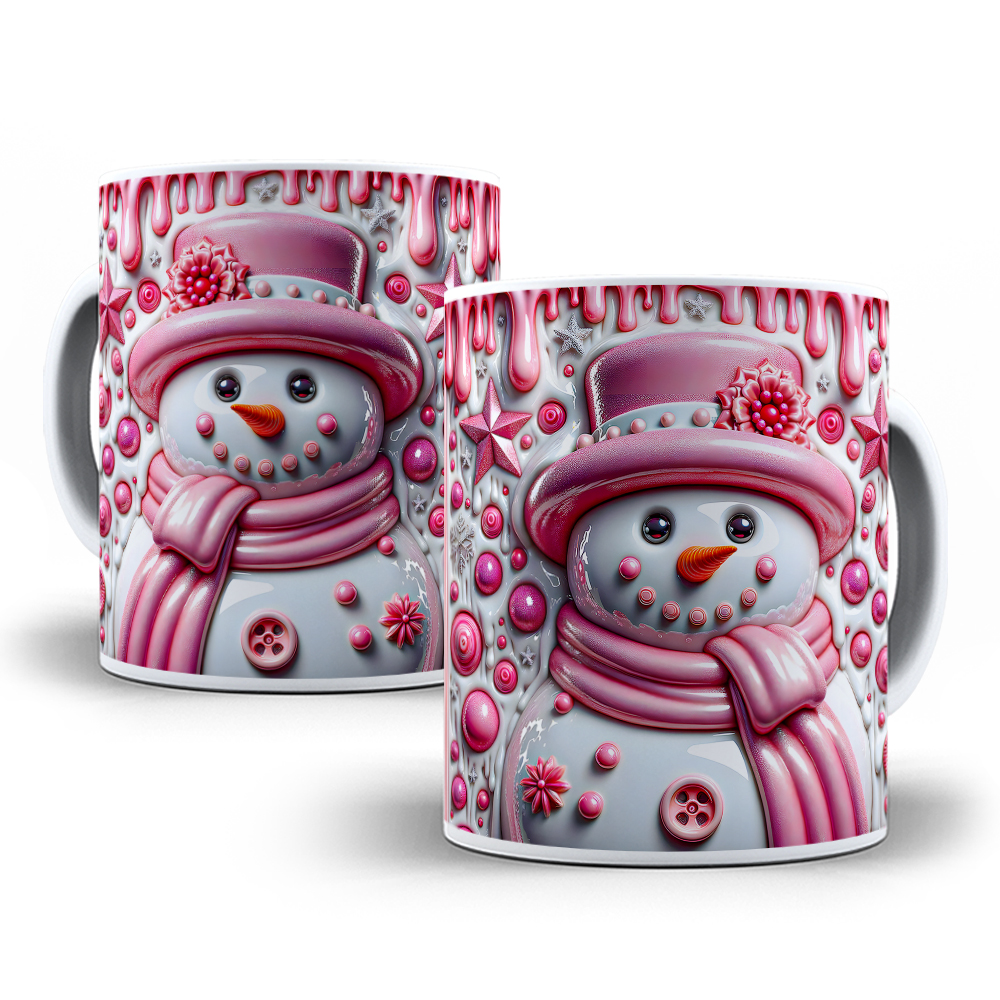30 Artes para Caneca Boneco de Neve - Imagem 18