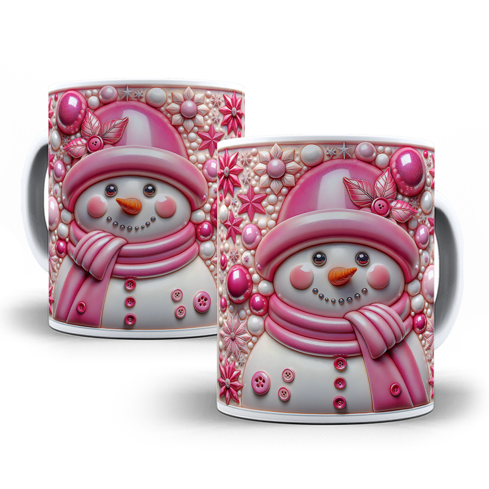 30 Artes para Caneca Boneco de Neve - Imagem 17