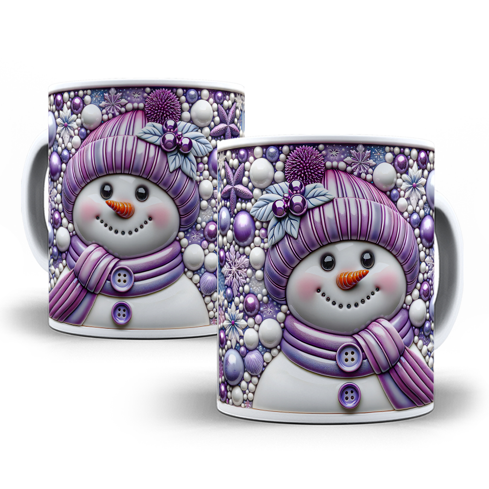 30 Artes para Caneca Boneco de Neve - Imagem 15