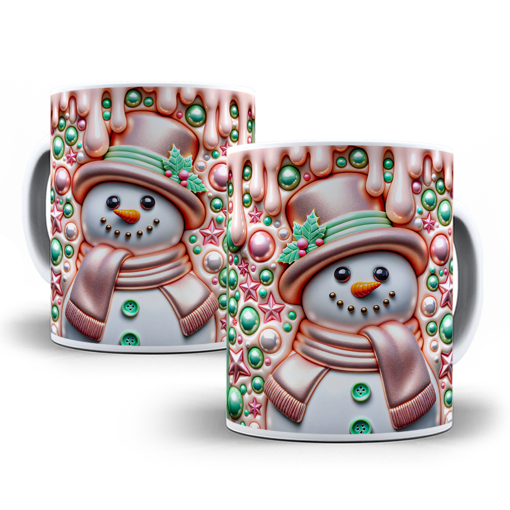 30 Artes para Caneca Boneco de Neve - Imagem 10