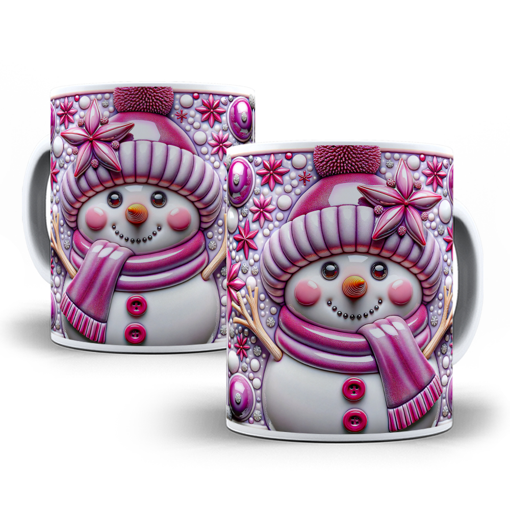 30 Artes para Caneca Boneco de Neve - Imagem 4