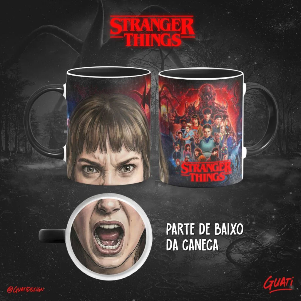 Bocão – Stranger Things - Artes Caneca - Imagem 14