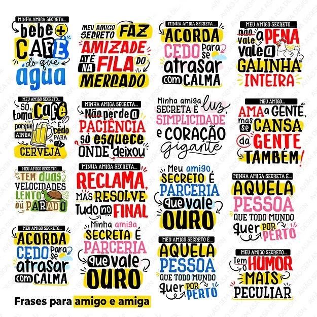 Coleção – Amigo Secreto (Avião sem Asa) - Imagem 15