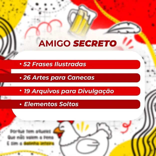 Coleção – Amigo Secreto (Avião sem Asa) - Imagem 2