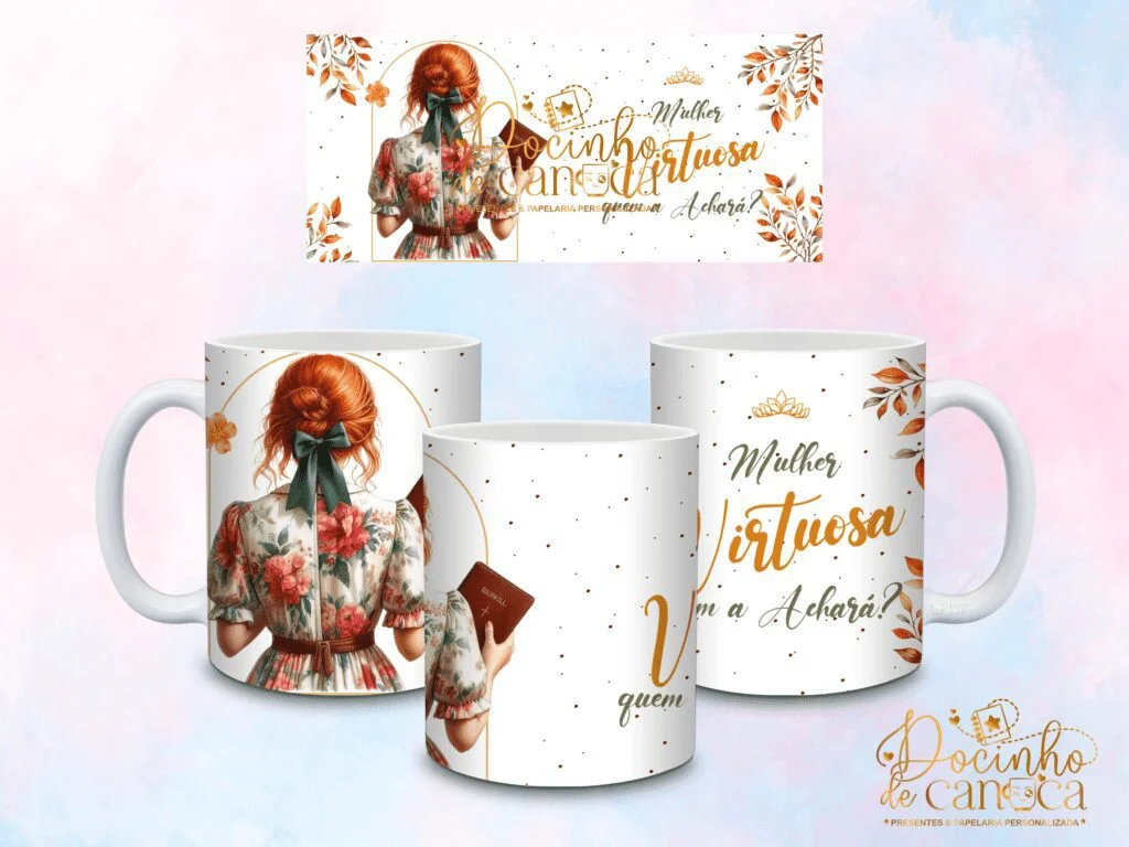 Coleção Primeiro Amor (DEUS) – Artes para Caneca - Imagem 20