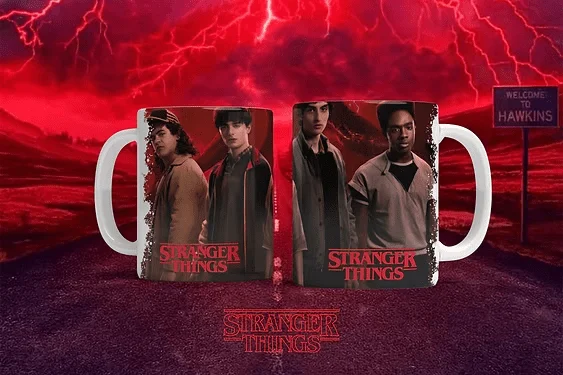 Mini Pack Stranger Things - 12 artes para caneca - Imagem 2
