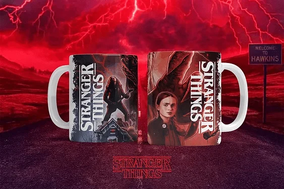 Mini Pack Stranger Things - 12 artes para caneca - Imagem 4