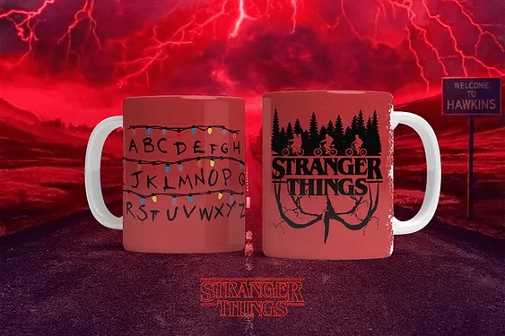 Mini Pack Stranger Things - 12 artes para caneca - Imagem 3