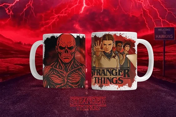 Mini Pack Stranger Things - 12 artes para caneca - Imagem 12