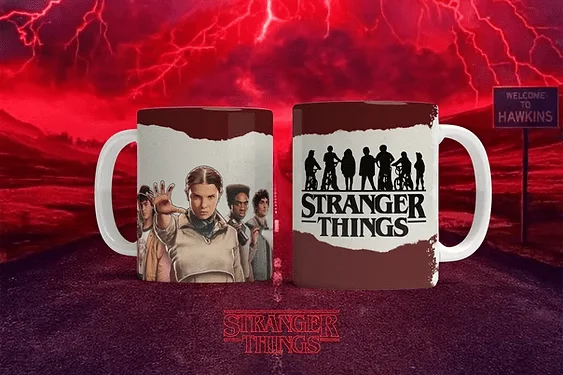 Mini Pack Stranger Things - 12 artes para caneca - Imagem 10