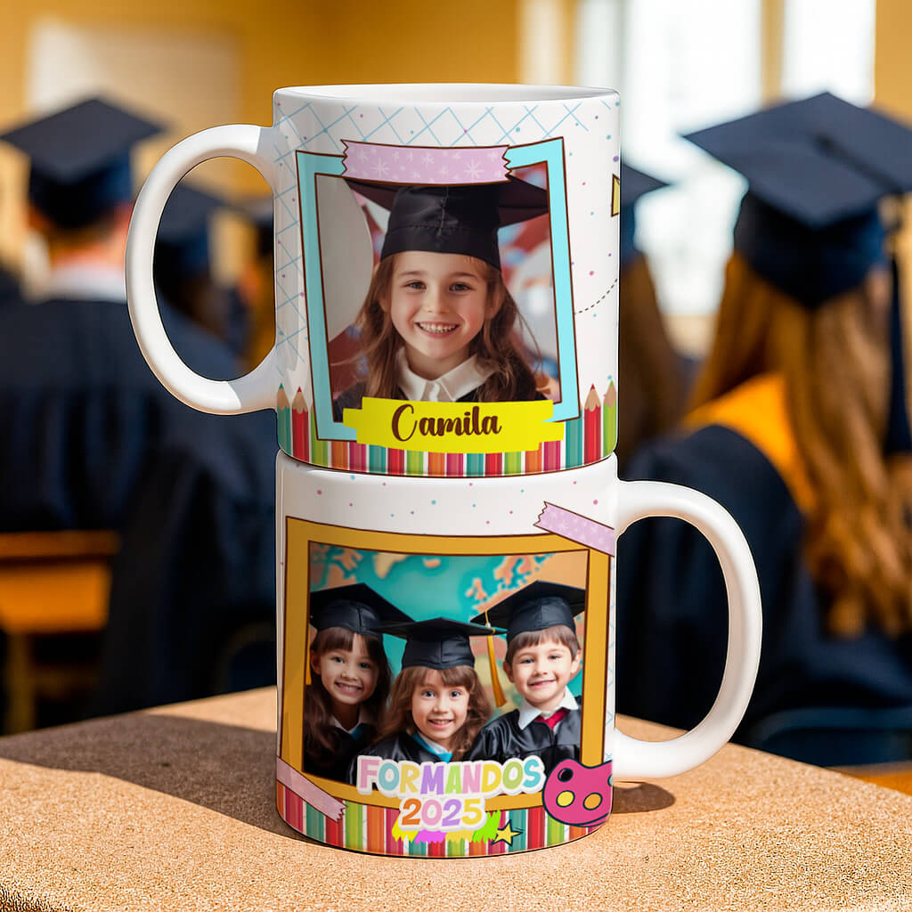 Arte Caneca Formandos (infantil) - Imagem 2