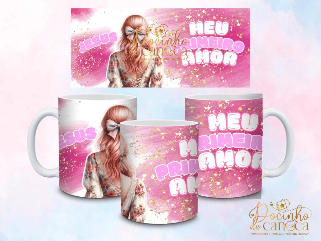Coleção Primeiro Amor (DEUS) – Artes para Caneca - Imagem 14