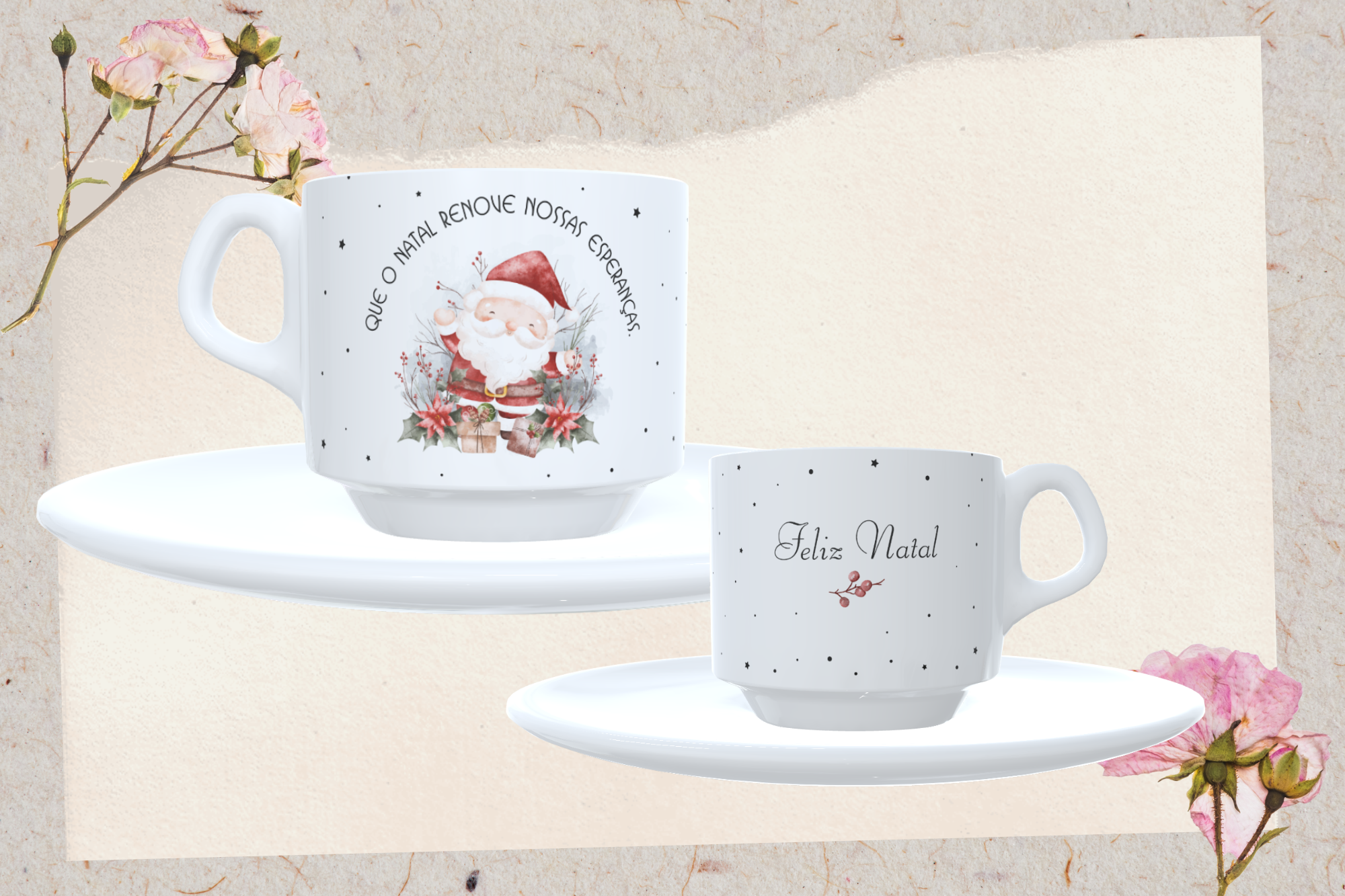 Kit Natal 2025 (Cravo e Canecas) - Imagem 2